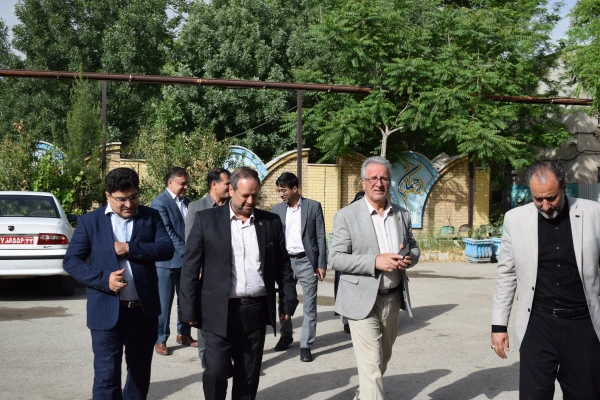 بازدید مدیر کل دفتر مرکزی حراست دانشگاه فرهنگیان از دانشگاه فرهنگیان کرمانشاه 3