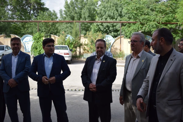 بازدید مدیر کل دفتر مرکزی حراست دانشگاه فرهنگیان از دانشگاه فرهنگیان کرمانشاه 4