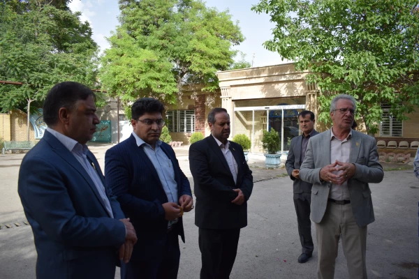 بازدید مدیر کل دفتر مرکزی حراست دانشگاه فرهنگیان از دانشگاه فرهنگیان کرمانشاه 10