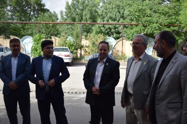 بازدید مدیر کل دفتر مرکزی حراست دانشگاه فرهنگیان از دانشگاه فرهنگیان کرمانشاه 5
