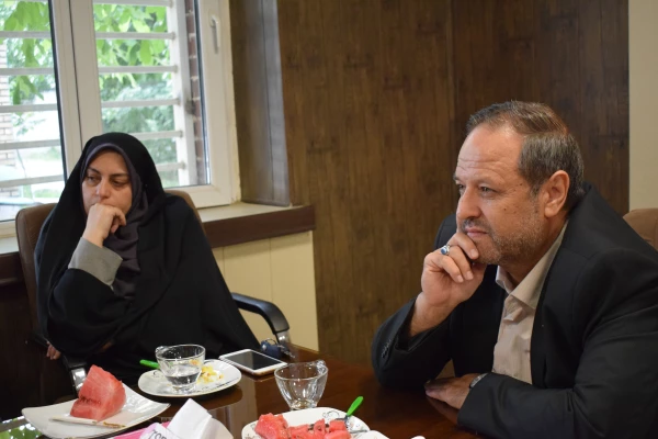 بازدید مدیر کل دفتر مرکزی حراست دانشگاه فرهنگیان از دانشگاه فرهنگیان کرمانشاه 15