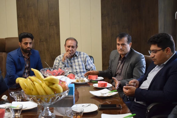 بازدید مدیر کل دفتر مرکزی حراست دانشگاه فرهنگیان از دانشگاه فرهنگیان کرمانشاه 11