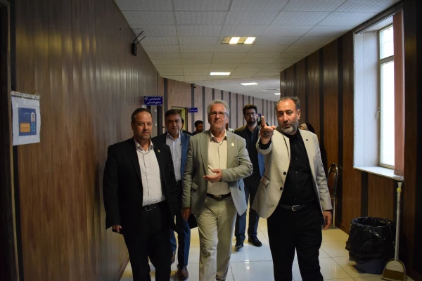 بازدید مدیر کل دفتر مرکزی حراست دانشگاه فرهنگیان از دانشگاه فرهنگیان کرمانشاه 16