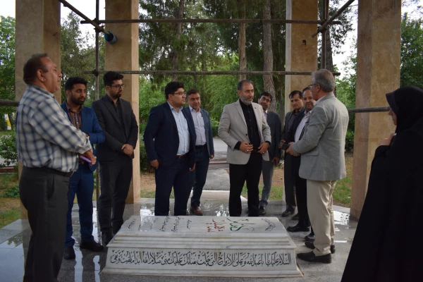 بازدید مدیر کل دفتر مرکزی حراست دانشگاه فرهنگیان از دانشگاه فرهنگیان کرمانشاه 25