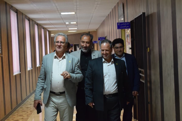 بازدید مدیر کل دفتر مرکزی حراست دانشگاه فرهنگیان از دانشگاه فرهنگیان کرمانشاه 18