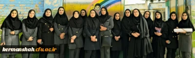 بازدید علمی دانشجویان دانشگاه فرهنگیان کرمانشاه از مدارس استثنایی گلستان و بشارت