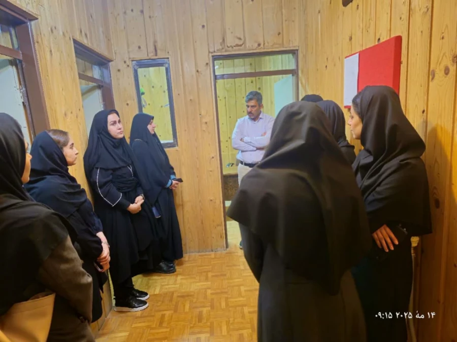 بازدید علمی دانشجویان دانشگاه فرهنگیان کرمانشاه از مدارس استثنایی گلستان و بشارت 5