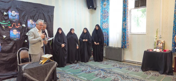 برگزاری مراسم گرامیداشت سالگرد شهدای خدمت در پردیس شهید صدوقی  10