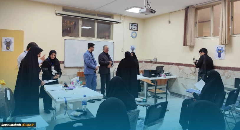 بازدید ریاست دانشگاه از فرایند برگزاری ارزیابی تکمیلی داوطلبان ورود به دانشگاه فرهنگیان در سال 1404