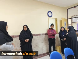 بازدید مدیر کل امور بانوان و خانواده استانداری از فرایند برگزاری ارزیابی تکمیلی داوطلبان ورود به دانشگاه 7