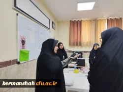 بازدید مدیر کل امور بانوان و خانواده استانداری از فرایند برگزاری ارزیابی تکمیلی داوطلبان ورود به دانشگاه 9