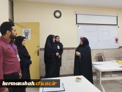 بازدید مدیر کل امور بانوان و خانواده استانداری از فرایند برگزاری ارزیابی تکمیلی داوطلبان ورود به دانشگاه 11