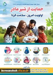 روزشمار هفته جهانی ترویج تغذیه با شیر مادر