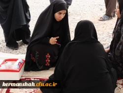 روز چهارم برگزاری موکب شهدای دانشجومعلم دانشگاه فرهنگیان کرمانشاه 6