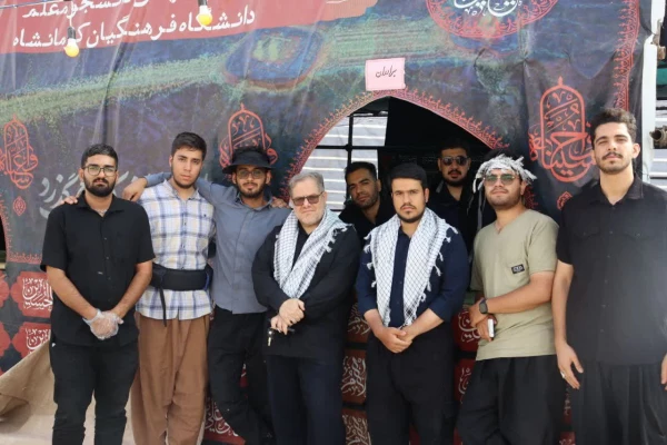 روز چهارم برگزاری موکب شهدای دانشجومعلم دانشگاه فرهنگیان کرمانشاه 2