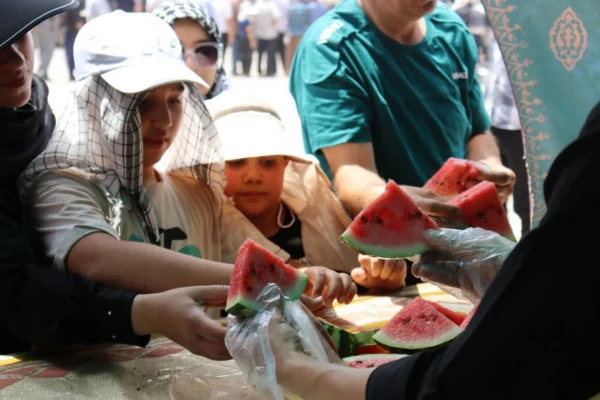 روز چهارم برگزاری موکب شهدای دانشجومعلم دانشگاه فرهنگیان کرمانشاه 13