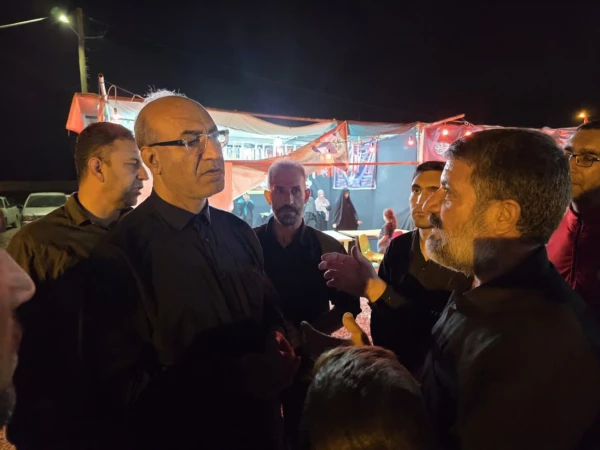 بازدید امام جمعه و استاندار کرمانشاه از موکب شهدای دانشجو معلم دانشگاه فرهنگیان کرمانشاه 3