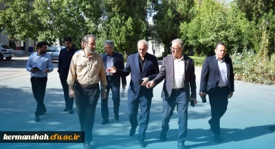 بازدید نماینده مجلس شورای اسلامی از دانشگاه فرهنگیان کرمانشاه