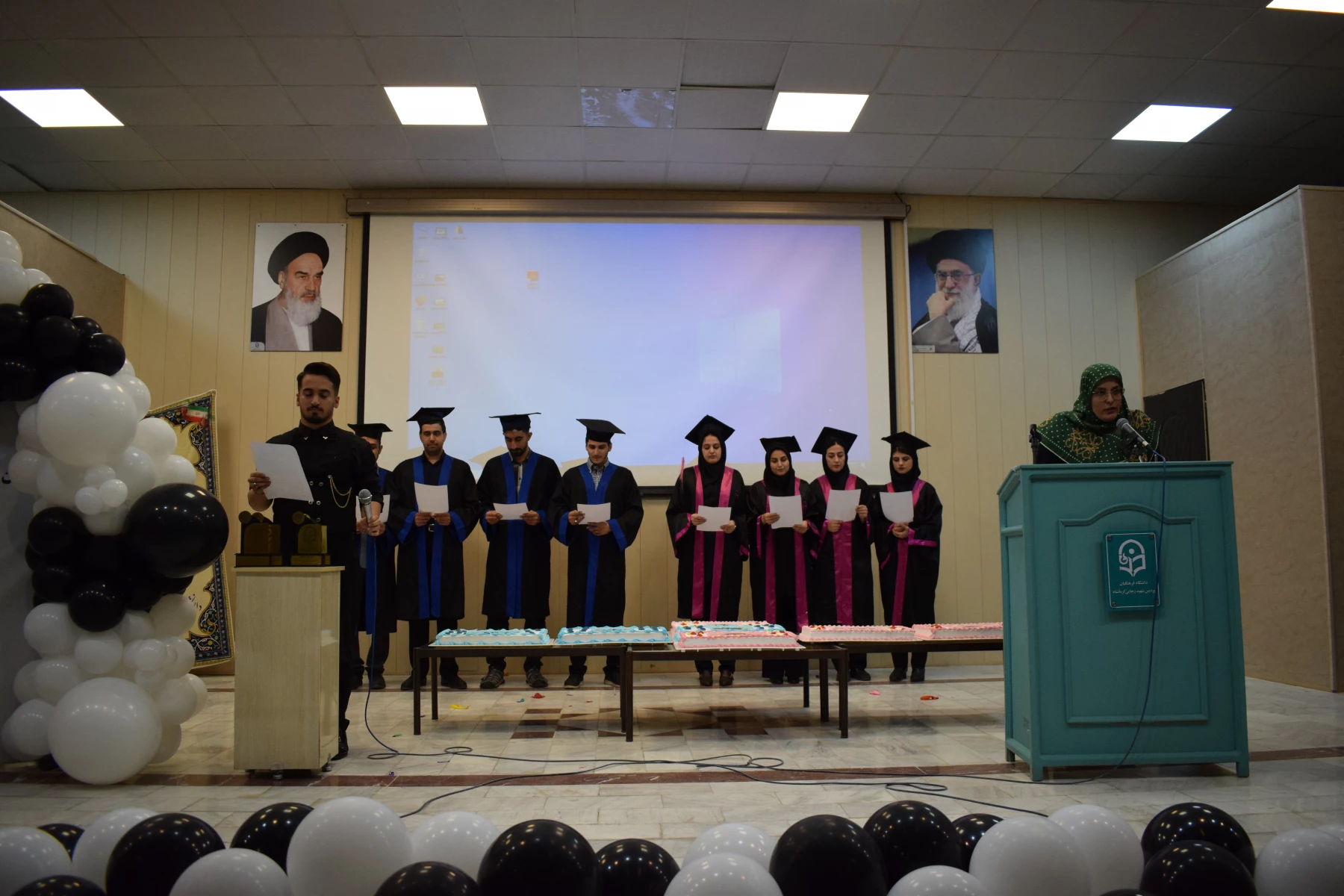 برگزاری مراسم جشن دانش آموختگی دانشجومعلمان کارشناسی ورودی 1400 و کاردانی ورودی 1402 18