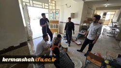 برگزاری اردوی جهادی گروه شهدای دانشجومعلم دانشگاه فرهنگیان  9