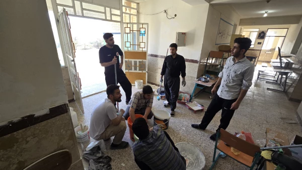 برگزاری اردوی جهادی گروه شهدای دانشجومعلم دانشگاه فرهنگیان  9