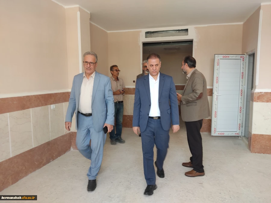 بازدید کارشناسان ریاست دفتر مدیریت عملکرد، بازرسی و امور حقوقی استانداری از دانشگاه فرهنگیان کرمانشاه 4