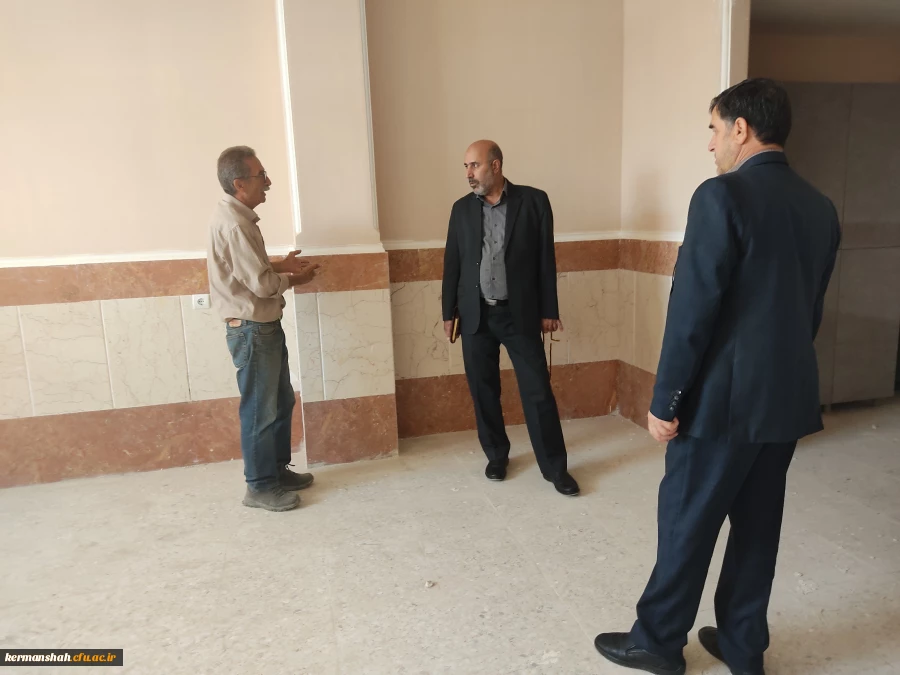 بازدید کارشناسان ریاست دفتر مدیریت عملکرد، بازرسی و امور حقوقی استانداری از دانشگاه فرهنگیان کرمانشاه 6