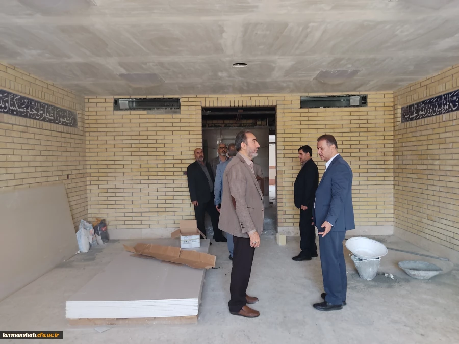 بازدید کارشناسان ریاست دفتر مدیریت عملکرد، بازرسی و امور حقوقی استانداری از دانشگاه فرهنگیان کرمانشاه 8