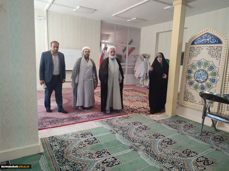 برگزاری نشست ستاد اقامه نماز دانشگاه فرهنگیان و بازدید از نماز خانه های پردیس شهید صدوقی 7