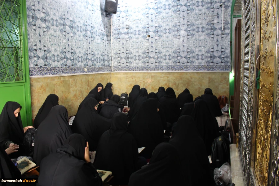 محفل انس با قرآن کریم در جوار امامزاده ابراهیم(ع) طاقبستان 2