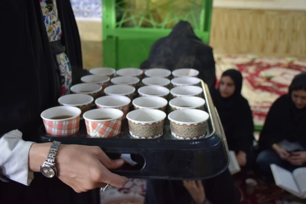 برگزاری محفل انس با قرآن کریم در جوار امامزاده ابراهیم(ع) طاقبستان 5