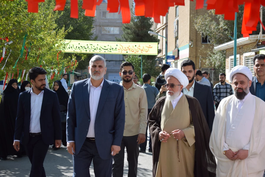 بر گزاری یادواره شهدای دانشجو معلم با حضور امام جمعه 6