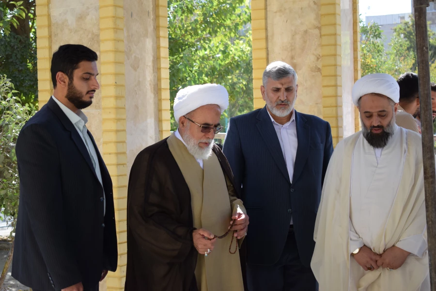 بر گزاری یادواره شهدای دانشجو معلم با حضور امام جمعه 7