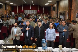 بر گزاری یادواره شهدای دانشجو معلم با حضور امام جمعه 12