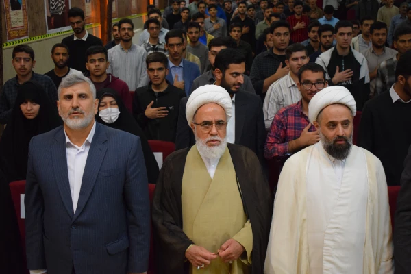 بر گزاری یادواره شهدای دانشجو معلم با حضور امام جمعه 14