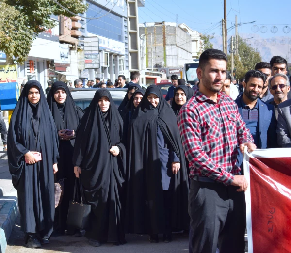 حضور پرشور اساتید،کارکنان و دانشجویان 2