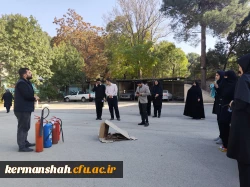 برگزاری کارگاه آموزشی آتش نشانی ویژه دانشجویان پردیس شهید صدوقی 4