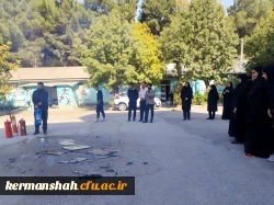 برگزاری کارگاه آموزشی آتش نشانی ویژه دانشجویان پردیس شهید صدوقی 7