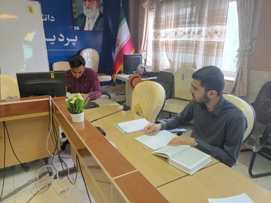 برگزاری طرح سنجش سواد قرآنی دانشجو معلمان پردیس شهیدرجایی کرمانشاه  5