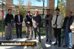 برگزاری مراسم غبار روبی مزار شهید گمنام دانشگاه به مناسبت هفته بسیج 4