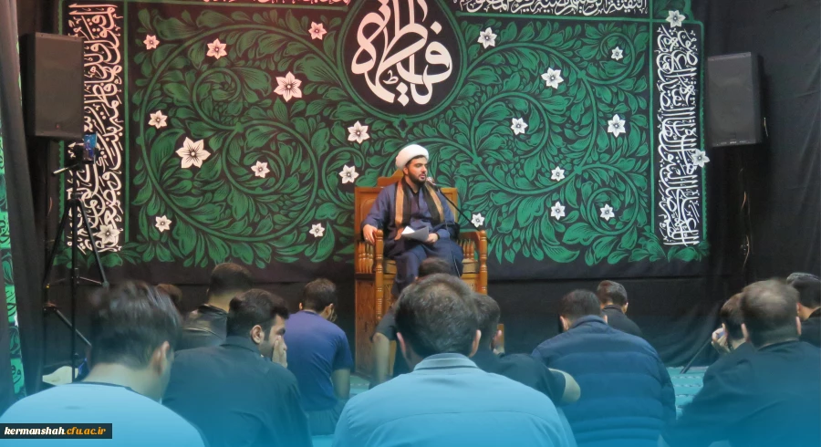 گزارش برگزاری مراسم عزاداری شهادت حضرت زهرا سلام الله علیها 2