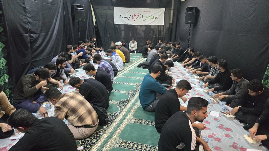 گزارش برگزاری مراسم عزاداری شهادت حضرت زهرا سلام الله علیها 3