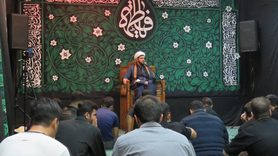 گزارش برگزاری مراسم عزاداری شهادت حضرت زهرا سلام الله علیها 5