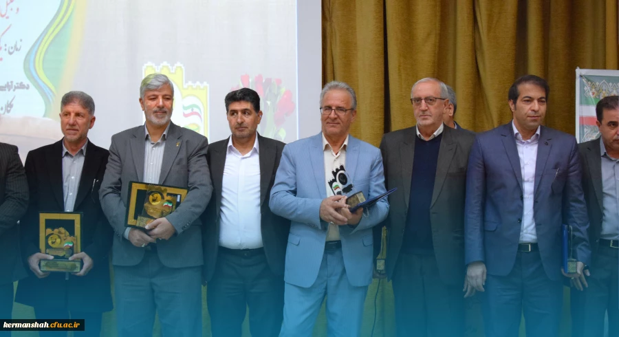 تجلیل از ریاست دانشگاه در اختتامیه سومین جشنواره علمی شهید چمران 2