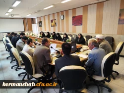 برگزاری یکصد و ششمین جلسه شورای فرهنگی - اجتماعی دانشگاه فرهنگیان استان کرمانشاه
 2