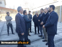 بازدید معاون امور عمرانی استاندار از دانشگاه فرهنگیان کرمانشاه 2