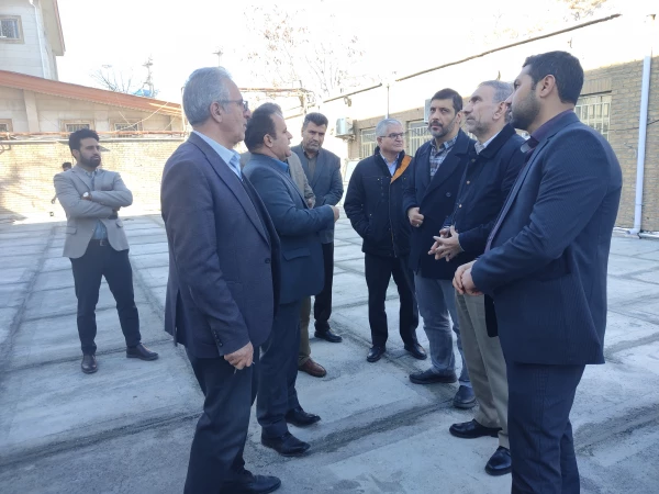 بازدید معاون امور عمرانی استاندار از دانشگاه فرهنگیان کرمانشاه 2