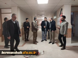 بازدید معاون امور عمرانی استاندار از دانشگاه فرهنگیان کرمانشاه 3