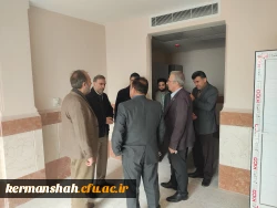 بازدید معاون امور عمرانی استاندار از دانشگاه فرهنگیان کرمانشاه 4