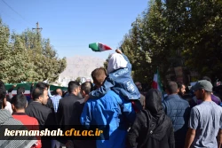 حضور پرشور اساتید،کارکنان و دانشجویان دانشگاه فرهنگیان کرمانشاه در راهپیمایی 13 آبان  19